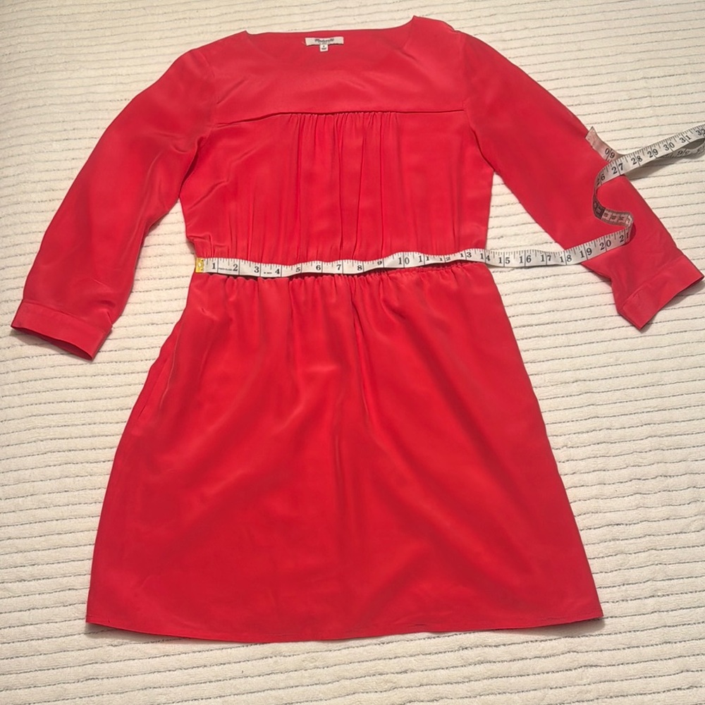 MADEWELL Pink Silk Dress - Picture 3 of 11